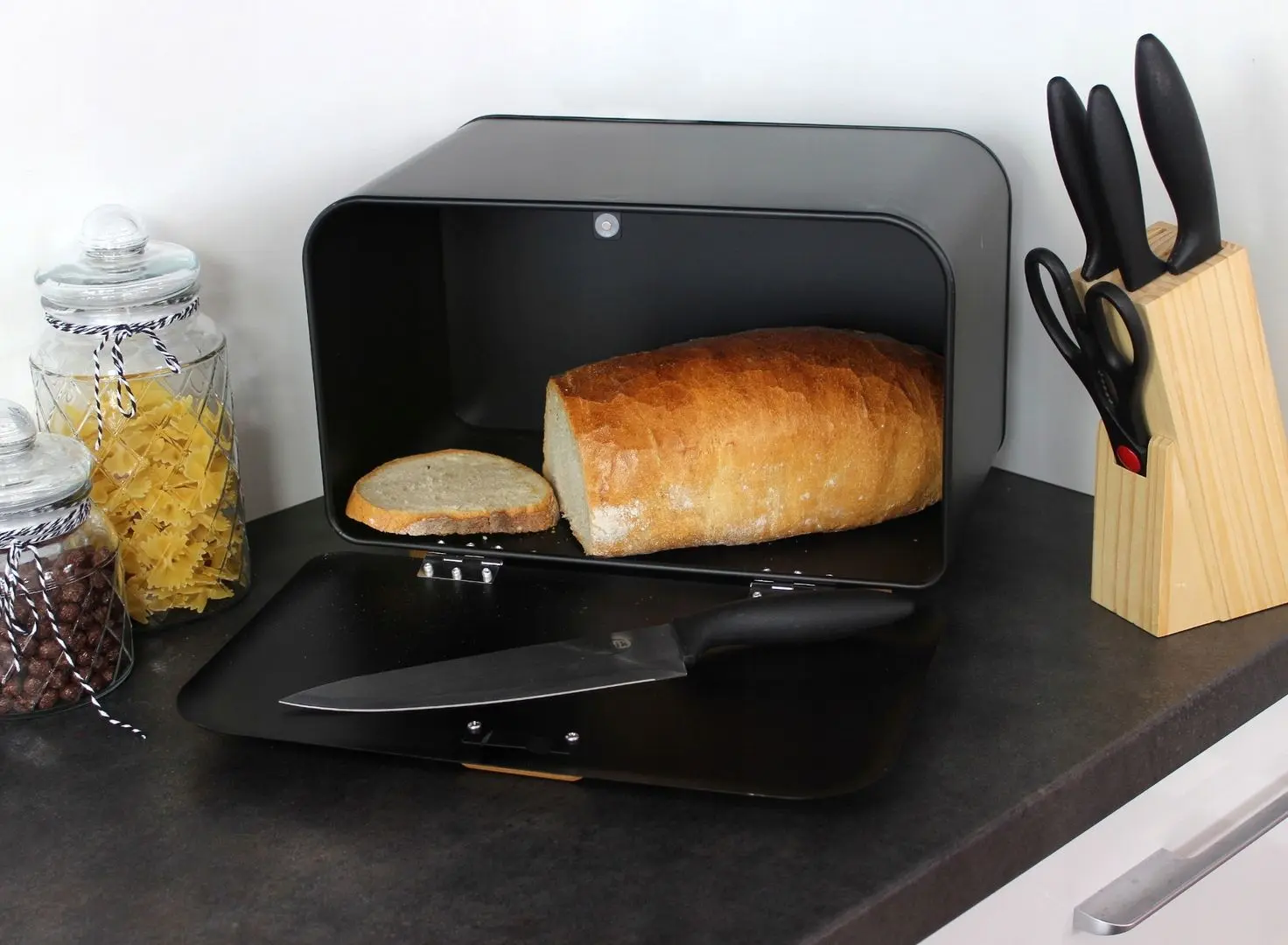 Хлебница Cook Line Comino NEL5088 (Black)