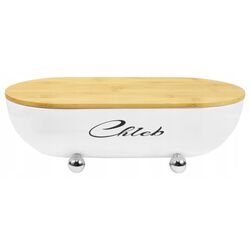 Хлебница Cook Line Issopo NEL7168 (White/Bamboo)