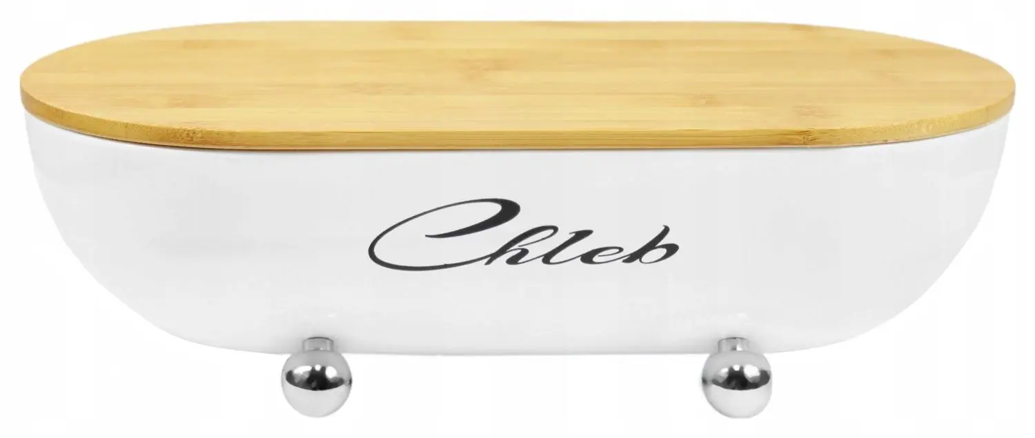 Хлебница Cook Line Issopo NEL7168 (White/Bamboo)