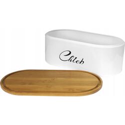 Хлебница Cook Line Salvia NEL7175 (White/Bamboo) Thumb