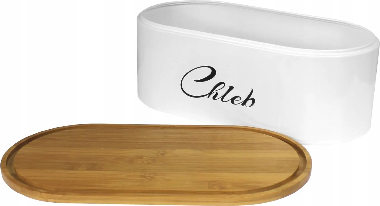 Хлебница Cook Line Salvia NEL7175 (White/Bamboo)