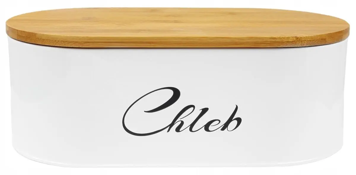 Хлебница Cook Line Salvia NEL7175 (White/Bamboo)