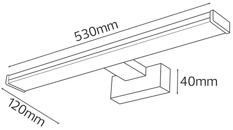Aplica Horoz Leylek-12 (Black)
