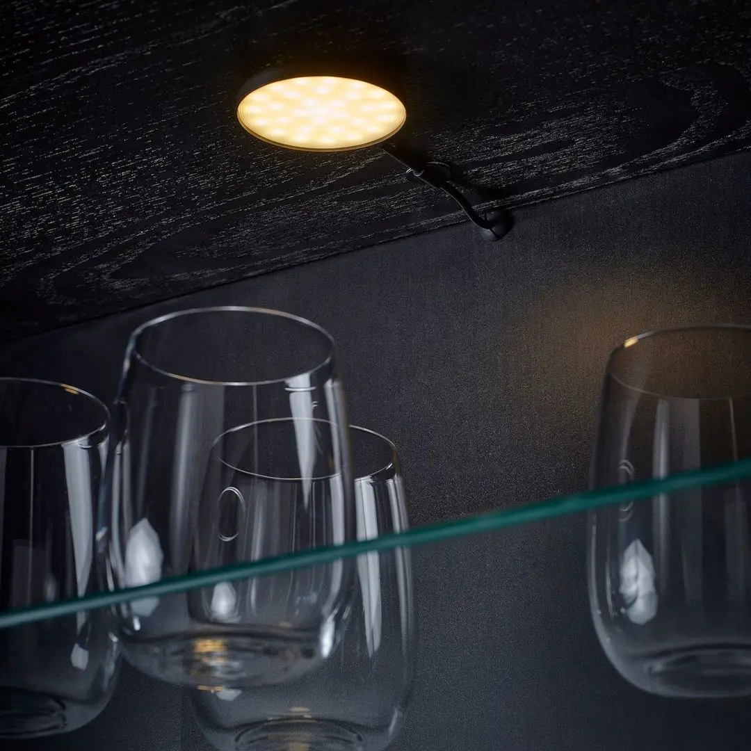 Spot LED Ikea Strimsav (Negru)