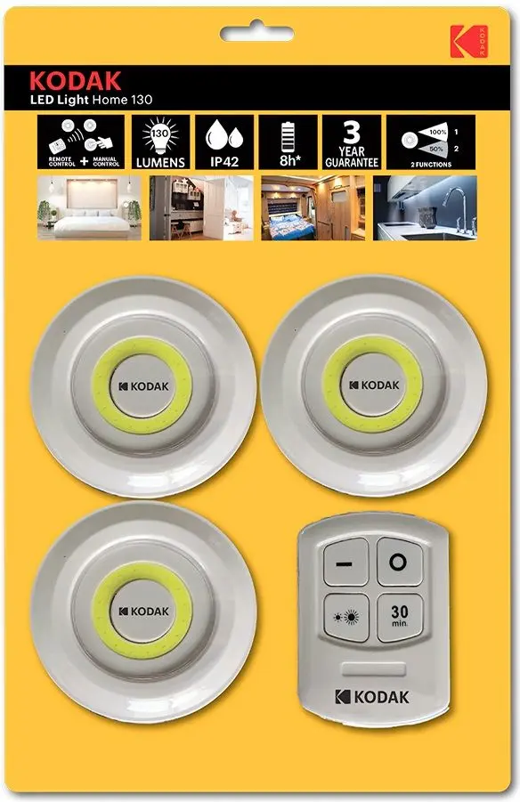 Lampa cu telecomanda Kodak Home 130 (White)
