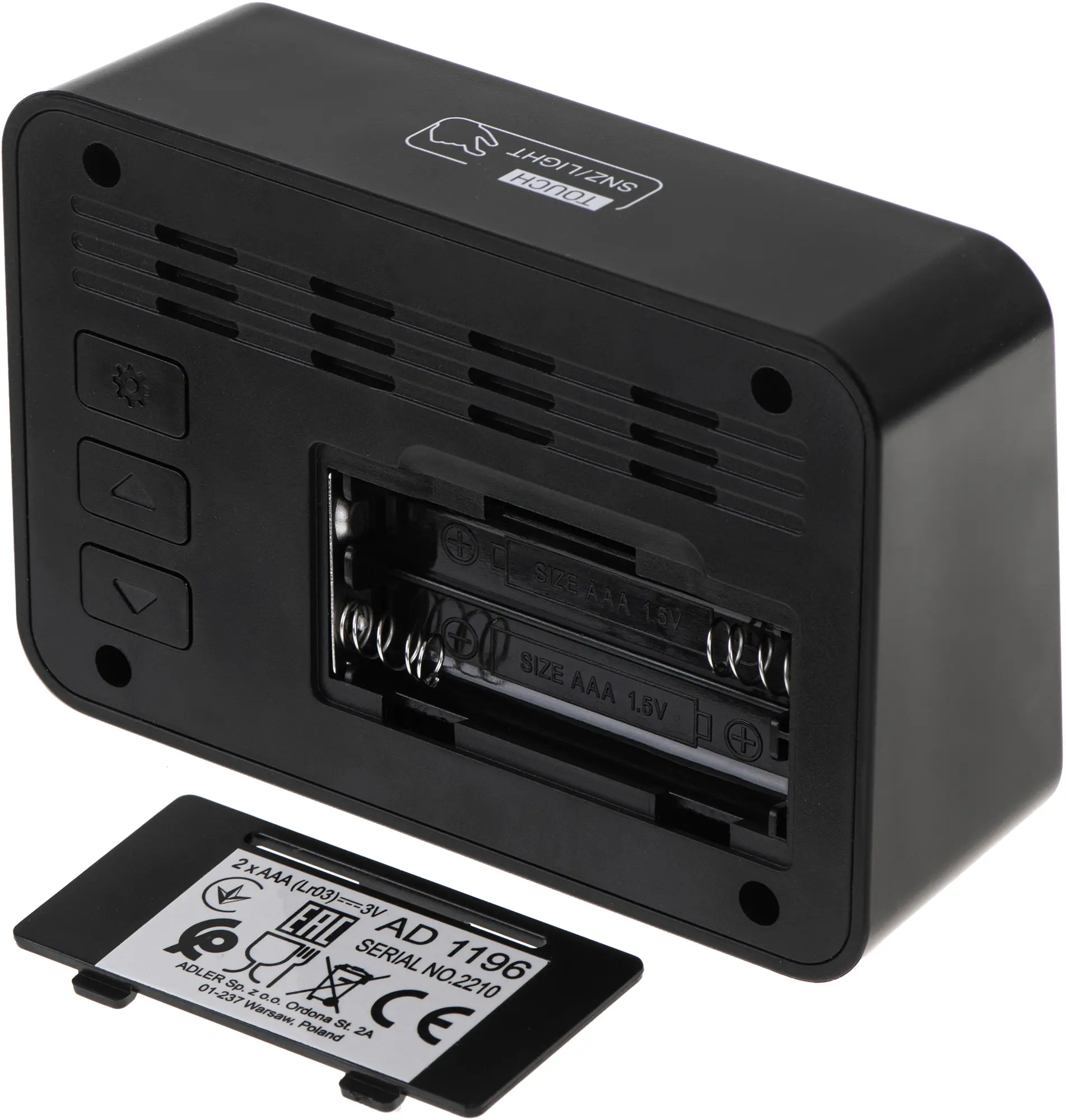 Ceas digital Adler AD 1196b (Black) - 3