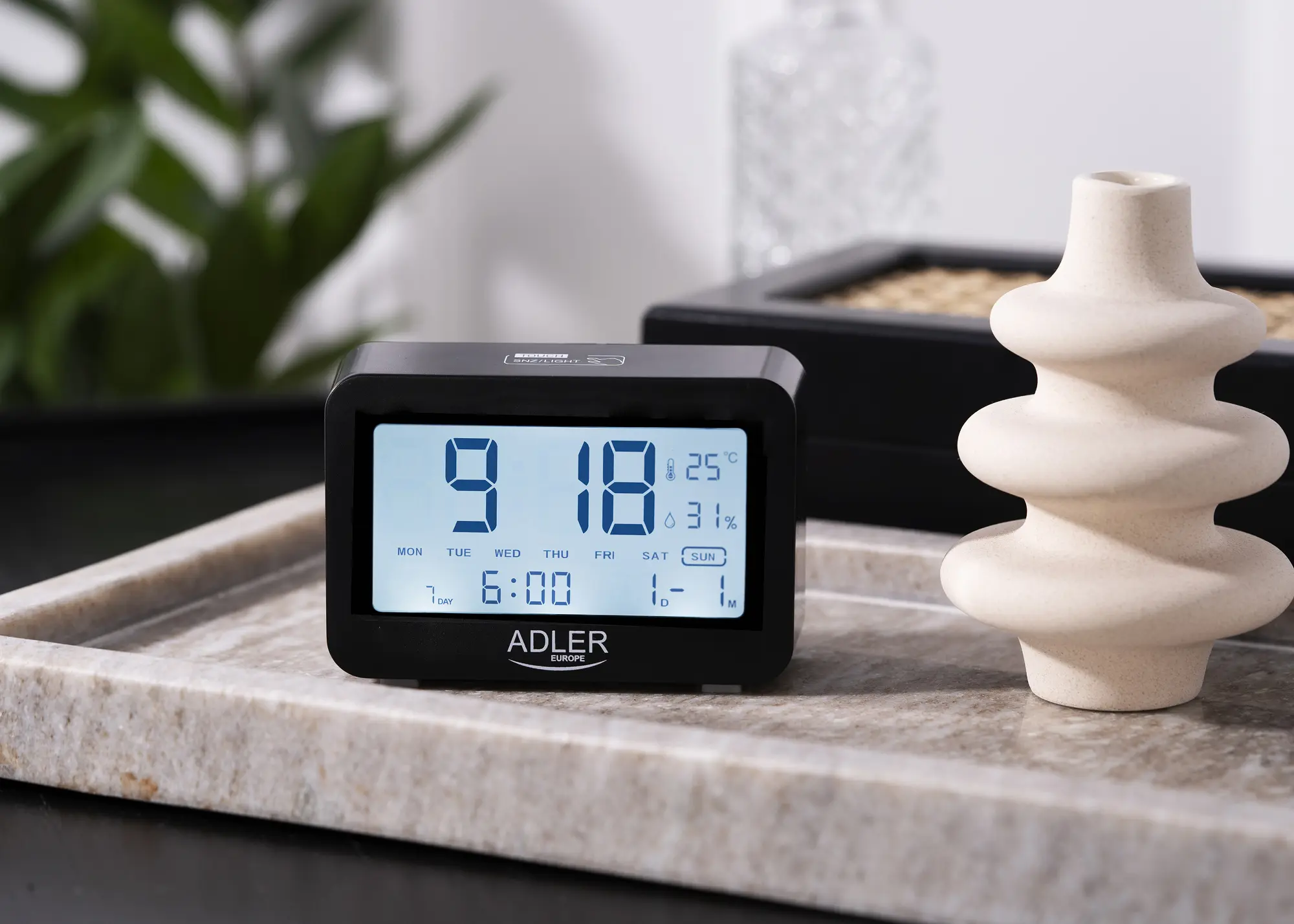 Ceas digital Adler AD 1196b (Black) - 4