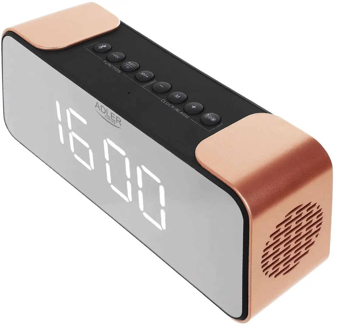 Ceas cu radio Adler AD 1190 (Black/Copper)