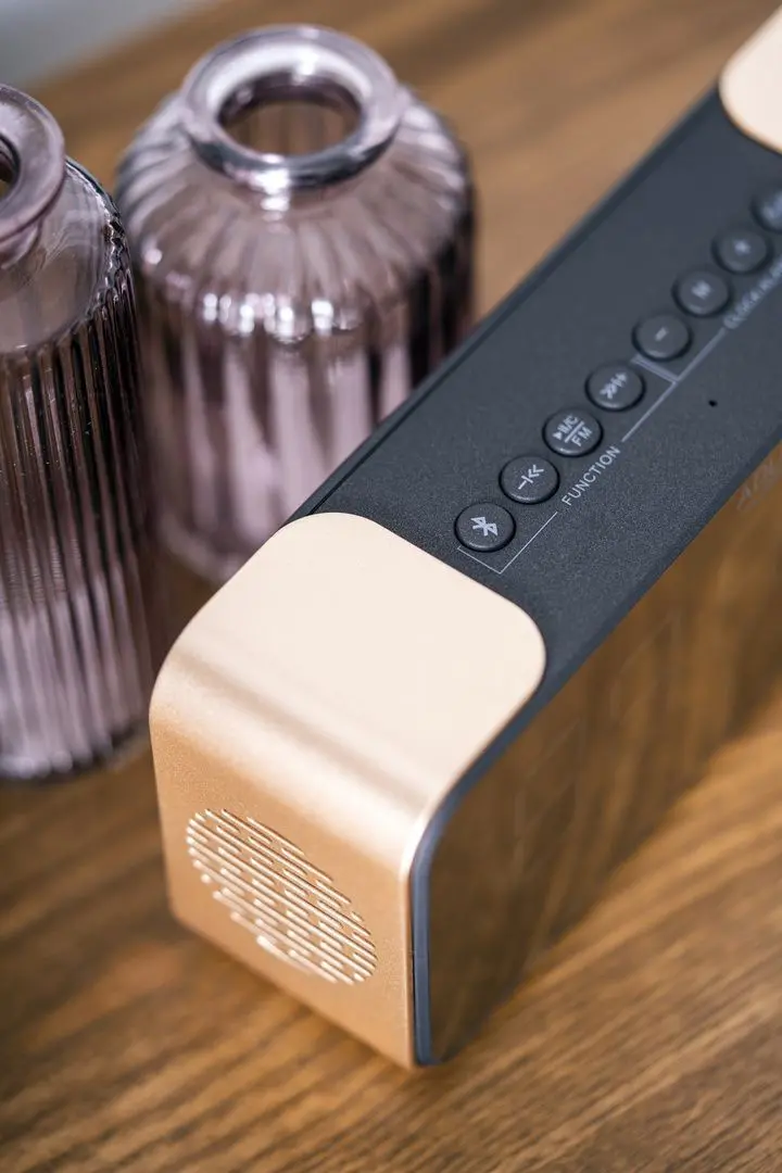 Ceas cu radio Adler AD 1190 (Black/Copper)