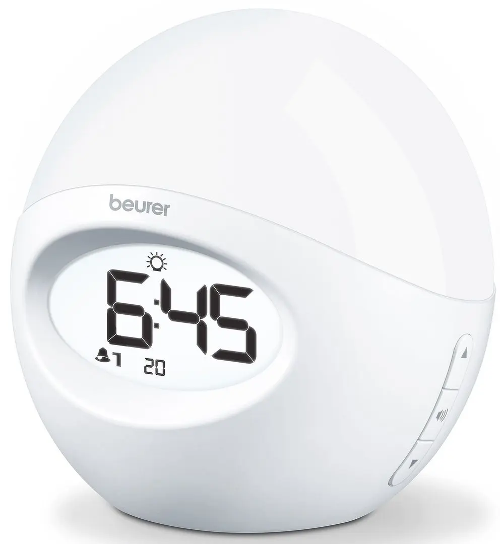 Ceas cu alarmă și iluminare Beurer WL 32 (White)