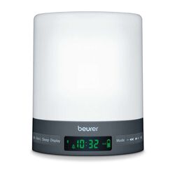 Ceas cu alarmă și iluminare Beurer WL 50 (White)