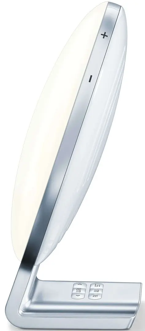 Ceas cu alarmă si iluminare Beurer WL 75 (Silver)