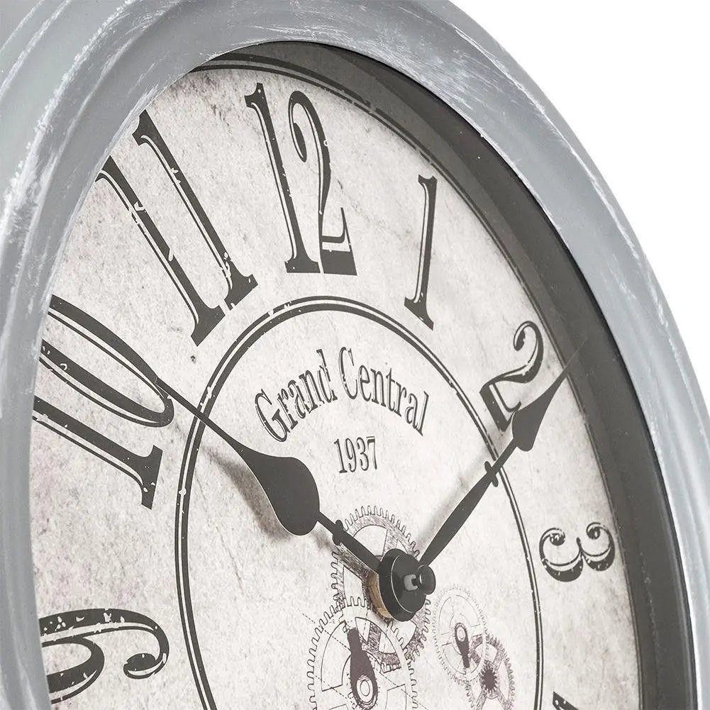 Часы настенные EH Grand Central New York (Grey)