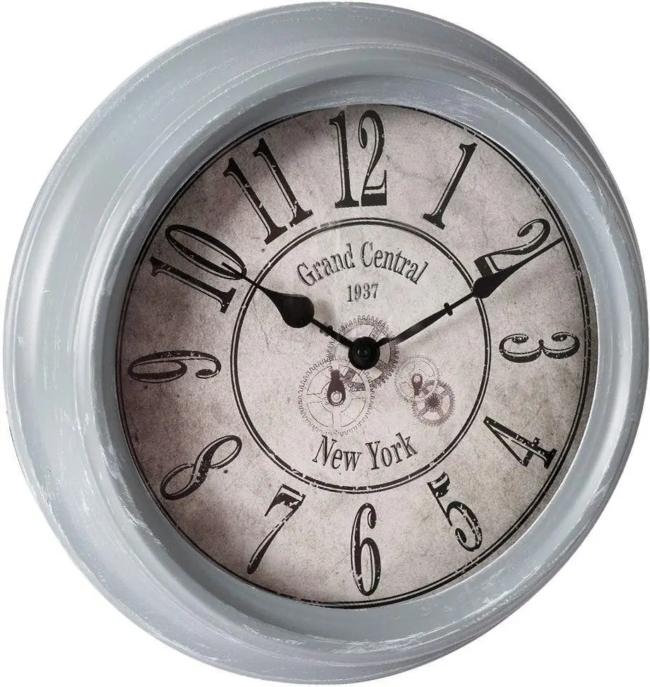 Часы настенные EH Grand Central New York (Grey)