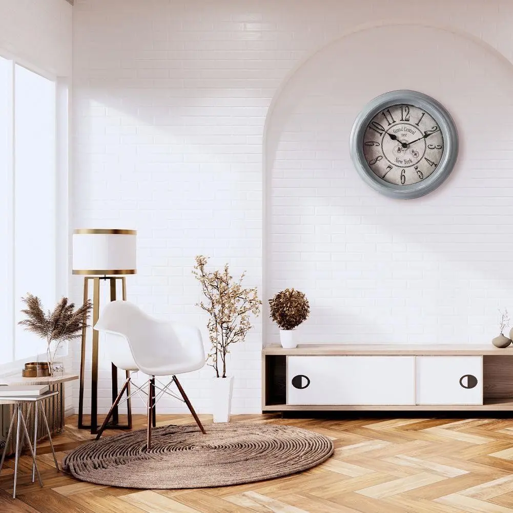 Часы настенные EH Grand Central New York (Grey)