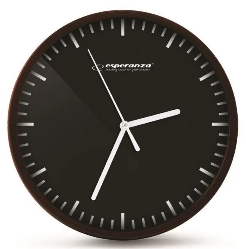 Ceas pe perete Esperanza Budapest EHC010K (Black)
