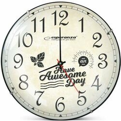 Ceas pe perete Esperanza Lausanne EHC018L (Beige)