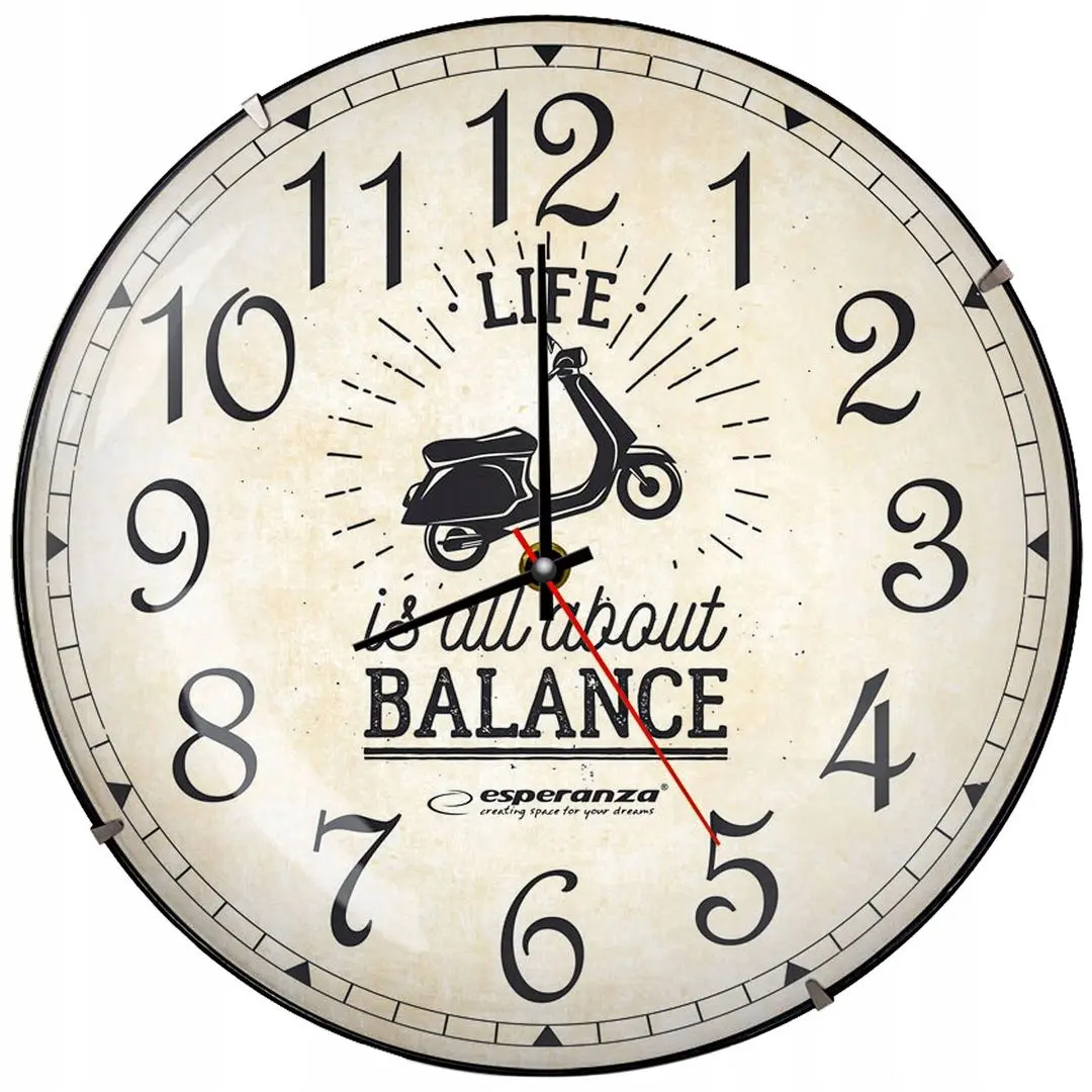 Настенные часы Esperanza Seattle EHC018S (White)