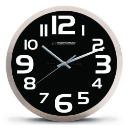 Ceas pe perete Esperanza Zurich EHC013K (Black)