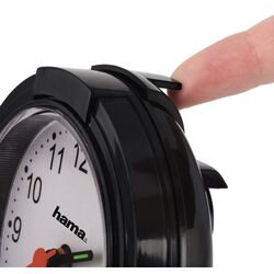 Будильник Hama Classic low noice (Black) Thumb