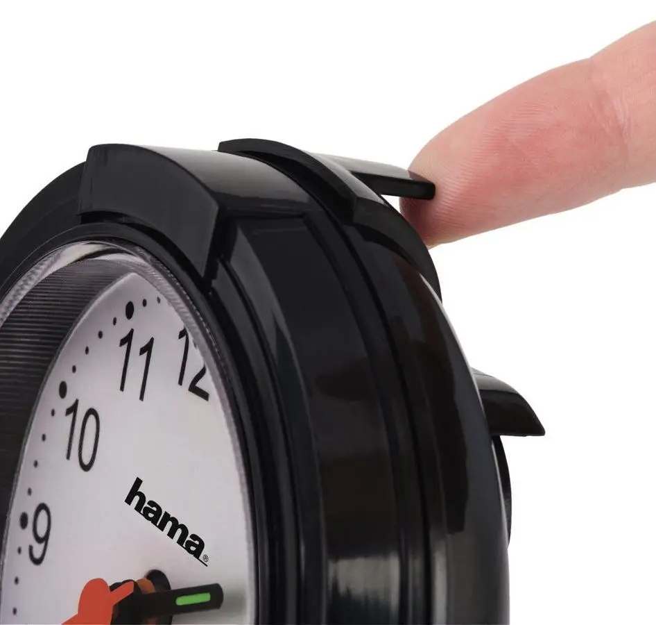 Будильник Hama Classic low noice (Black) - 3