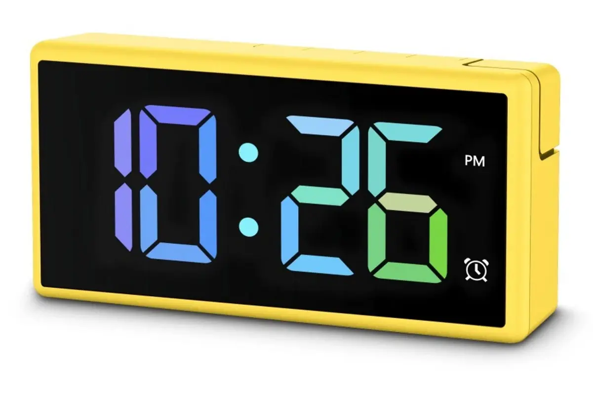 Часы цифровые Hama Ibiza 222210 (Yellow)