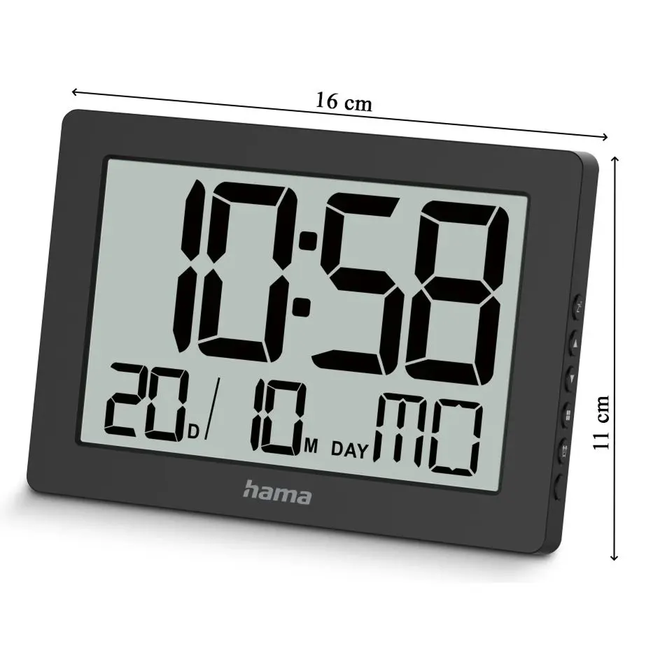 Часы цифровые Hama Ko Tao (Black) - 3