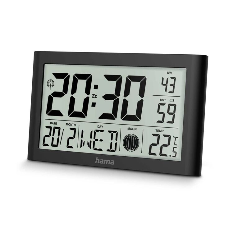 Часы цифровые Hama Martinique (Black)