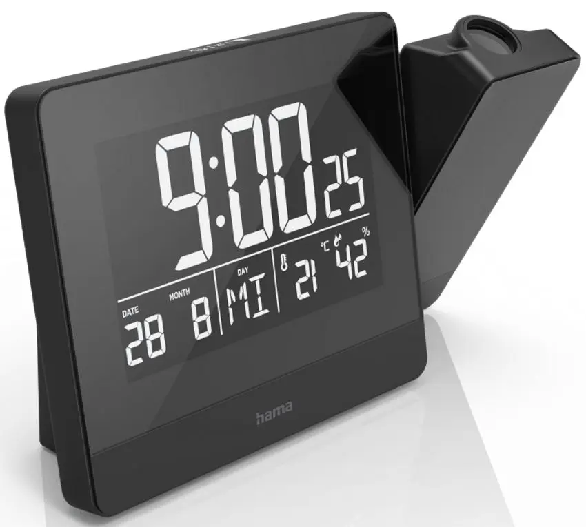 Часы электронные Hama Plus Charge 186332 (Black) - 2