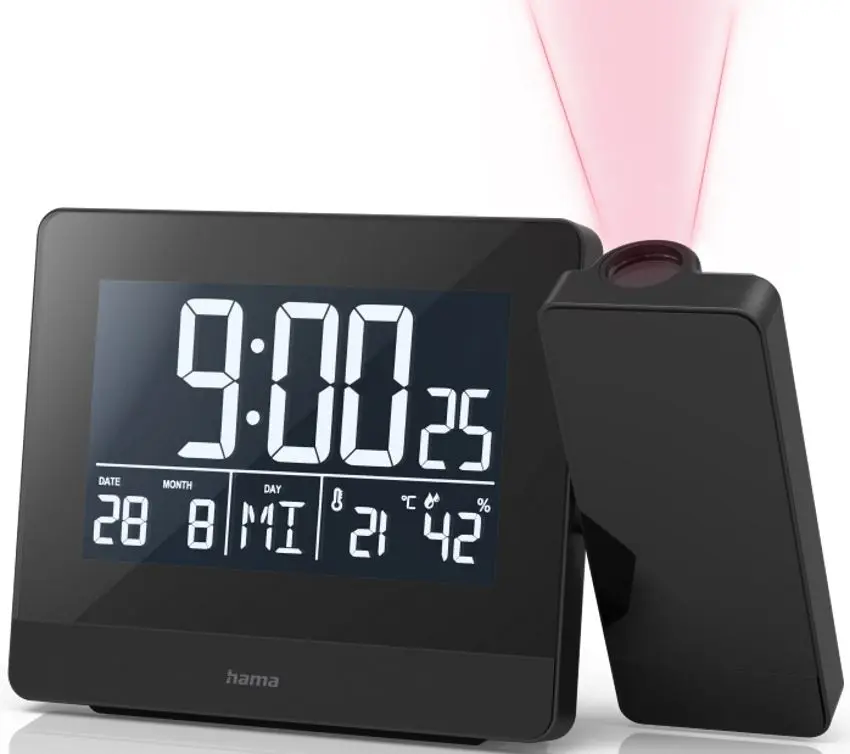 Часы электронные Hama Plus Charge 186332 (Black) - 4