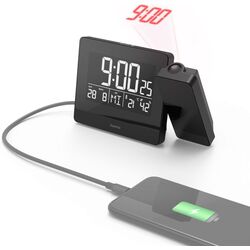 Часы электронные Hama Plus Charge 186332 (Black) Thumb