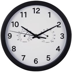 Ceas de perete Hama Pure Plus 186342 (White/Black)