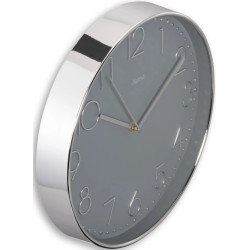 Ceas de perete Hama Corsica 185874 (Silver/Grey) Thumb
