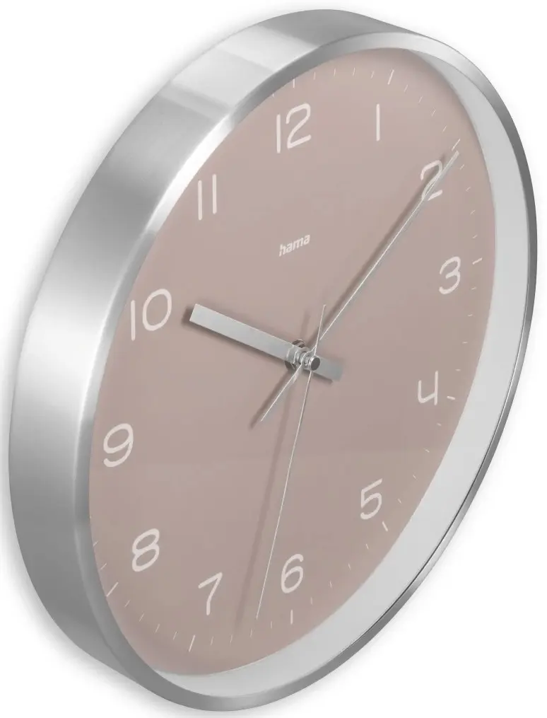 Ceas de perete Hama Fiji 185883 (Silver/Pink) - 2