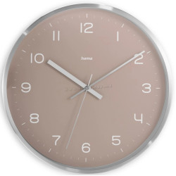 Ceas de perete Hama Fiji 185883 (Silver/Pink)