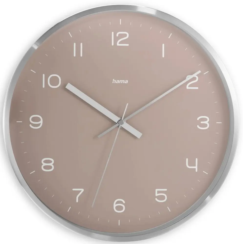 Ceas de perete Hama Fiji 185883 (Silver/Pink)