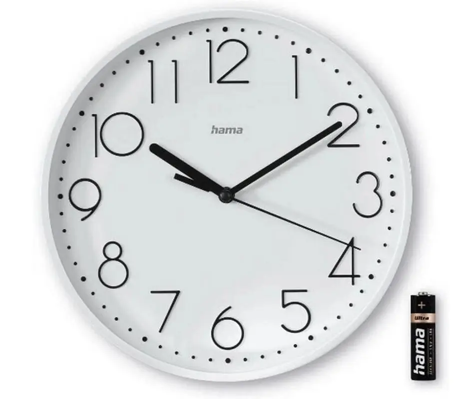 Настенные часы Hama Salina 185867 (White) - 3