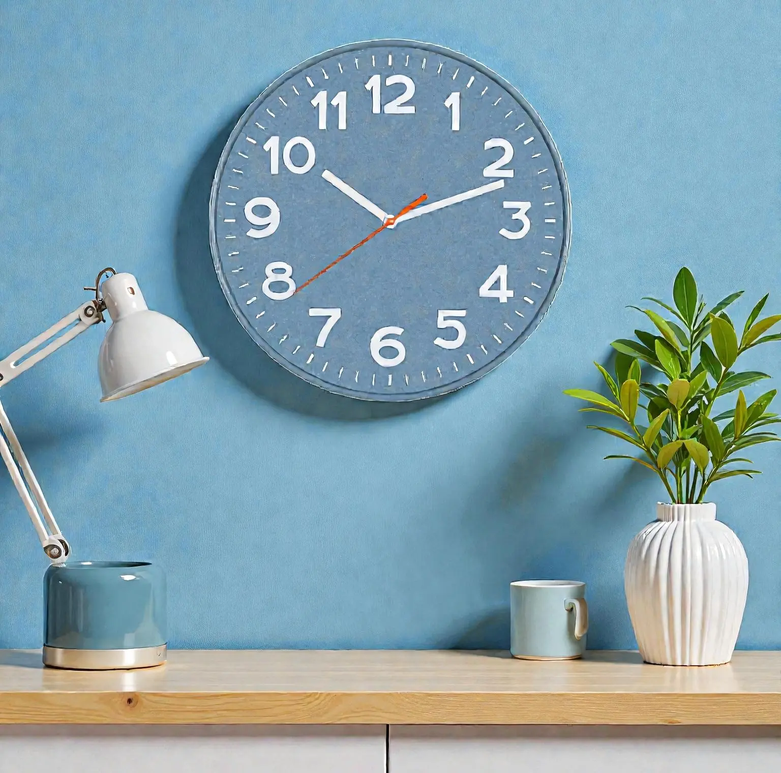 Ceas de perete Home AWC300BL (Blue)