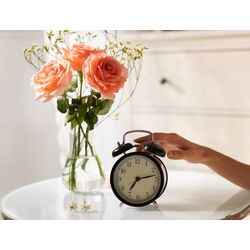 Ceas cu alarma Ikea Dekad 10cm (Negru) Thumb