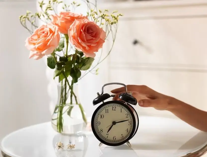 Ceas cu alarma Ikea Dekad 10cm (Negru)