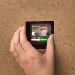 Ceas de perete Ikea Bravur 59cm (Negru) Thumb