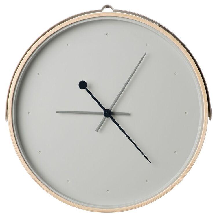 Ceas de perete Ikea Rotblota 42cm (Gri)