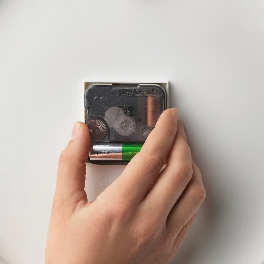 Ceas de perete Ikea Sondrum 35cm (Alb)