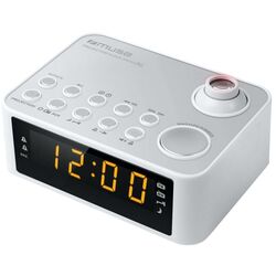 Радиочасы Muse M-178 PW (White) Thumb