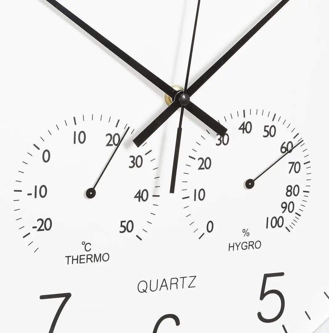 Ceas de perete 50957 (White/Gold)