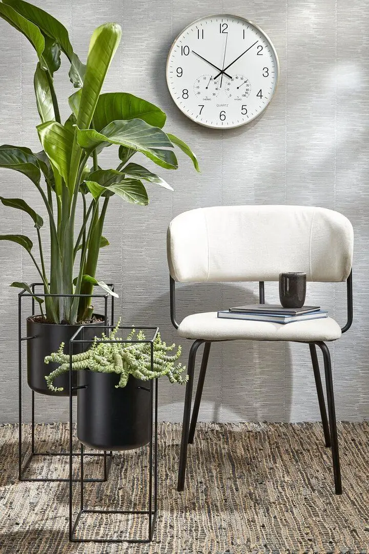 Ceas de perete 50957 (White/Gold)