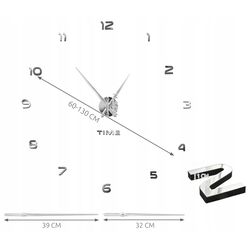 Ceas de perete Ruhhy 22143 (Silver) Thumb