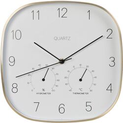 Ceas de perete Segnale 50953 (White/Gold)