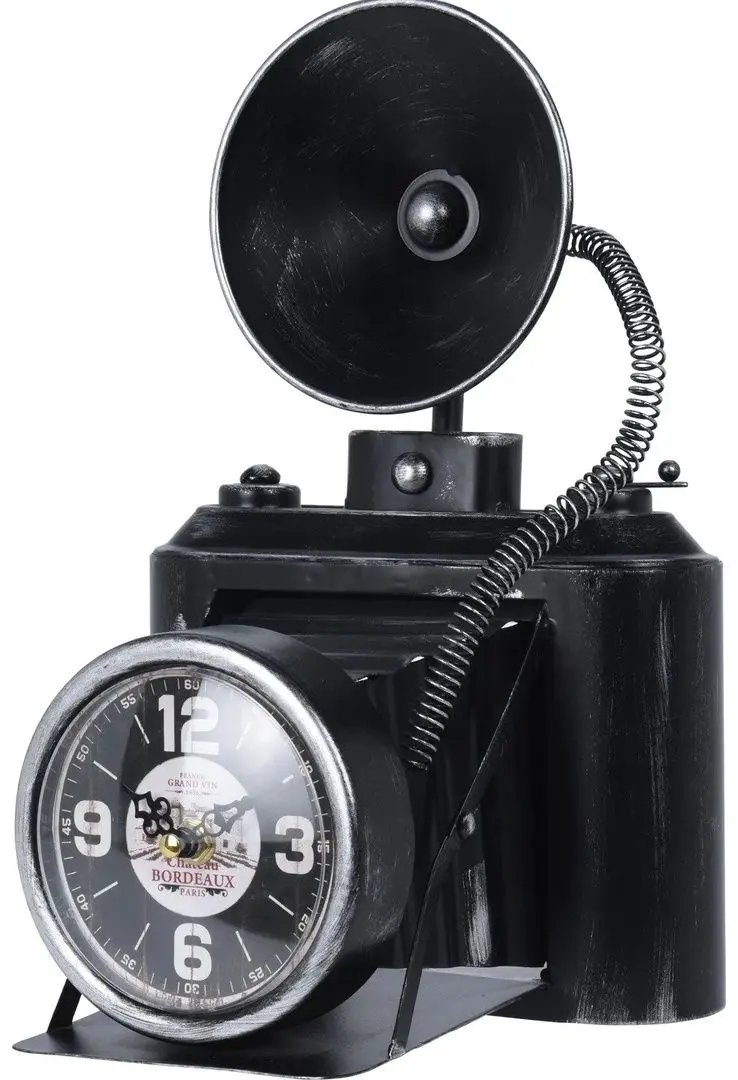 Ceas Segnale Retro Camera (Black)