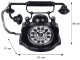 Часы Segnale Retro Phone (Black)